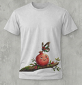 Cute Pomegranate & Butterfly - 100% cotton