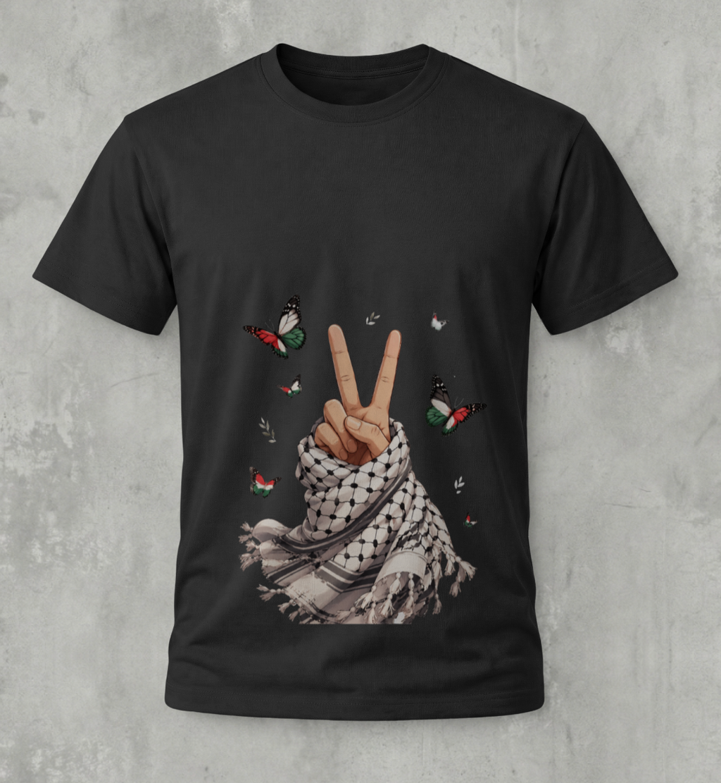 Peace & Freedom Tee- 100% Cotton
