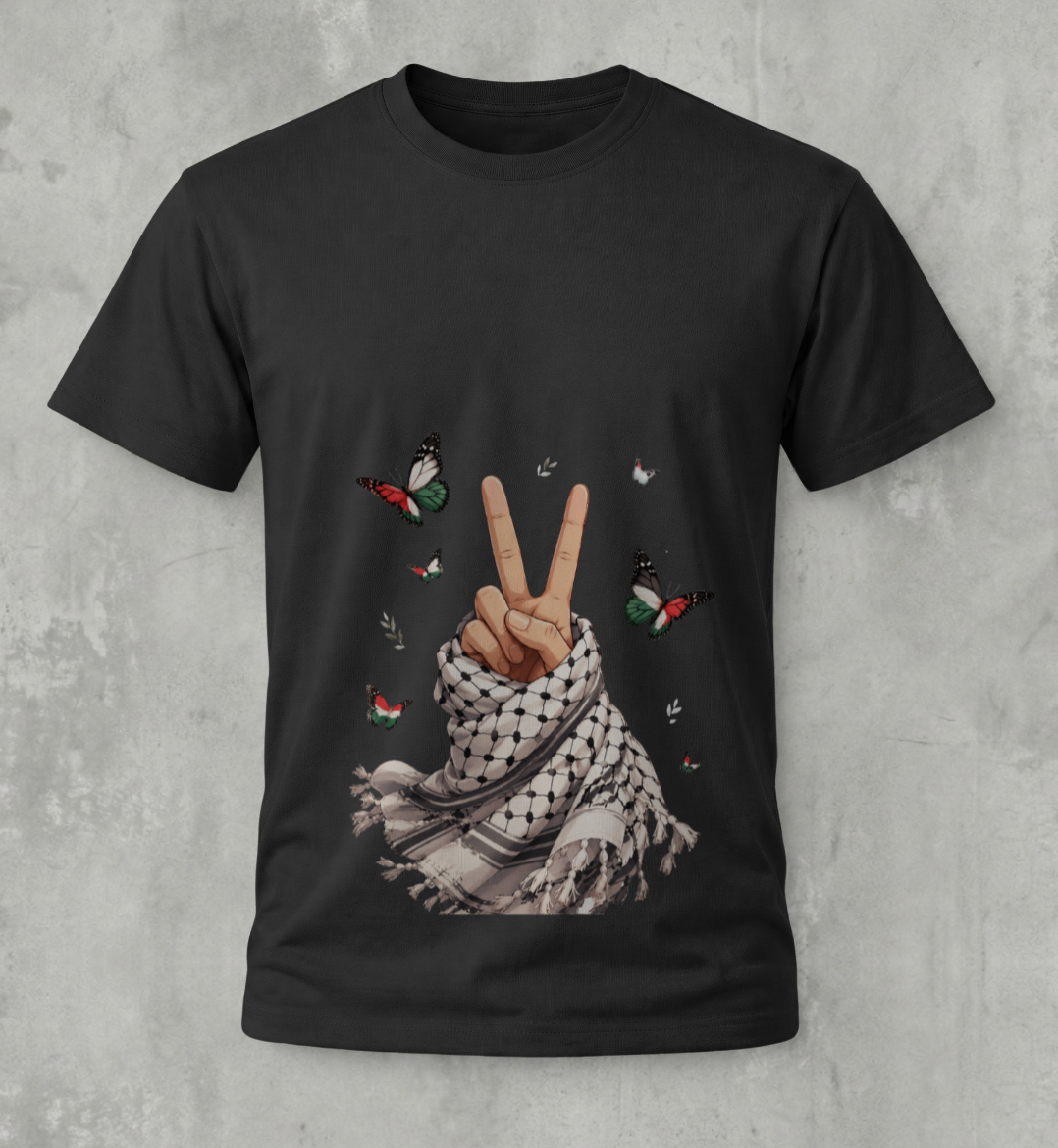 Peace & Freedom Tee- 100% Cotton