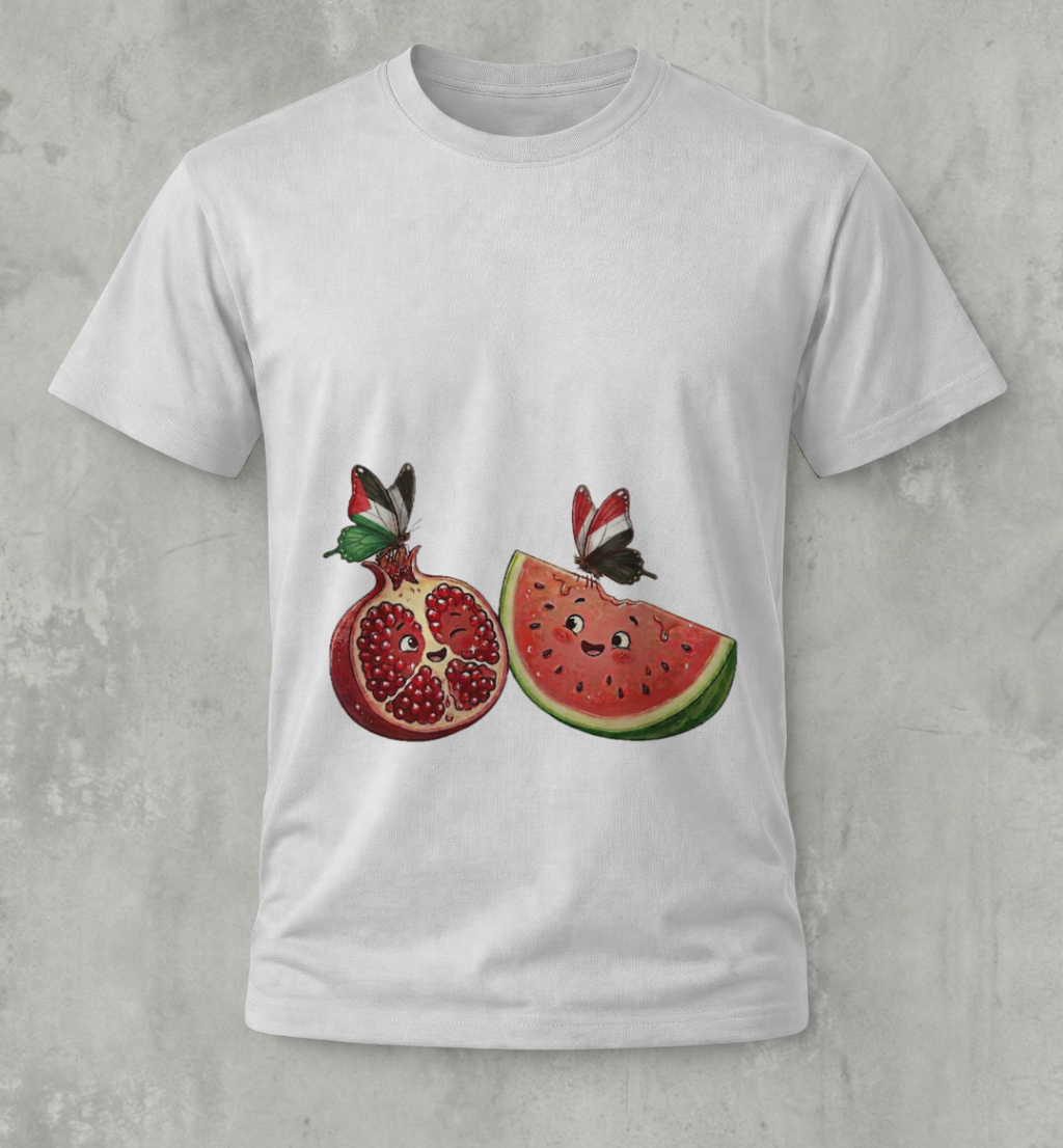 Pomelon Butterflies Tee – 100% Cotton