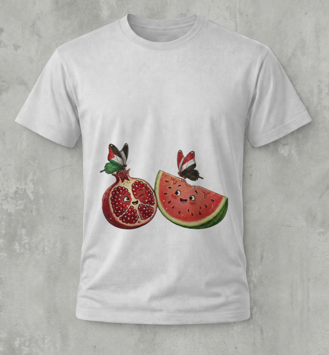 Pomelon Butterflies Tee – 100% Cotton