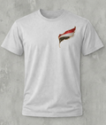 Yemen Flag Chest Wing Tee – 100% Cotton