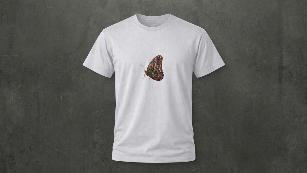 Yemen Heritage butterfly Tee- 100% Cotton