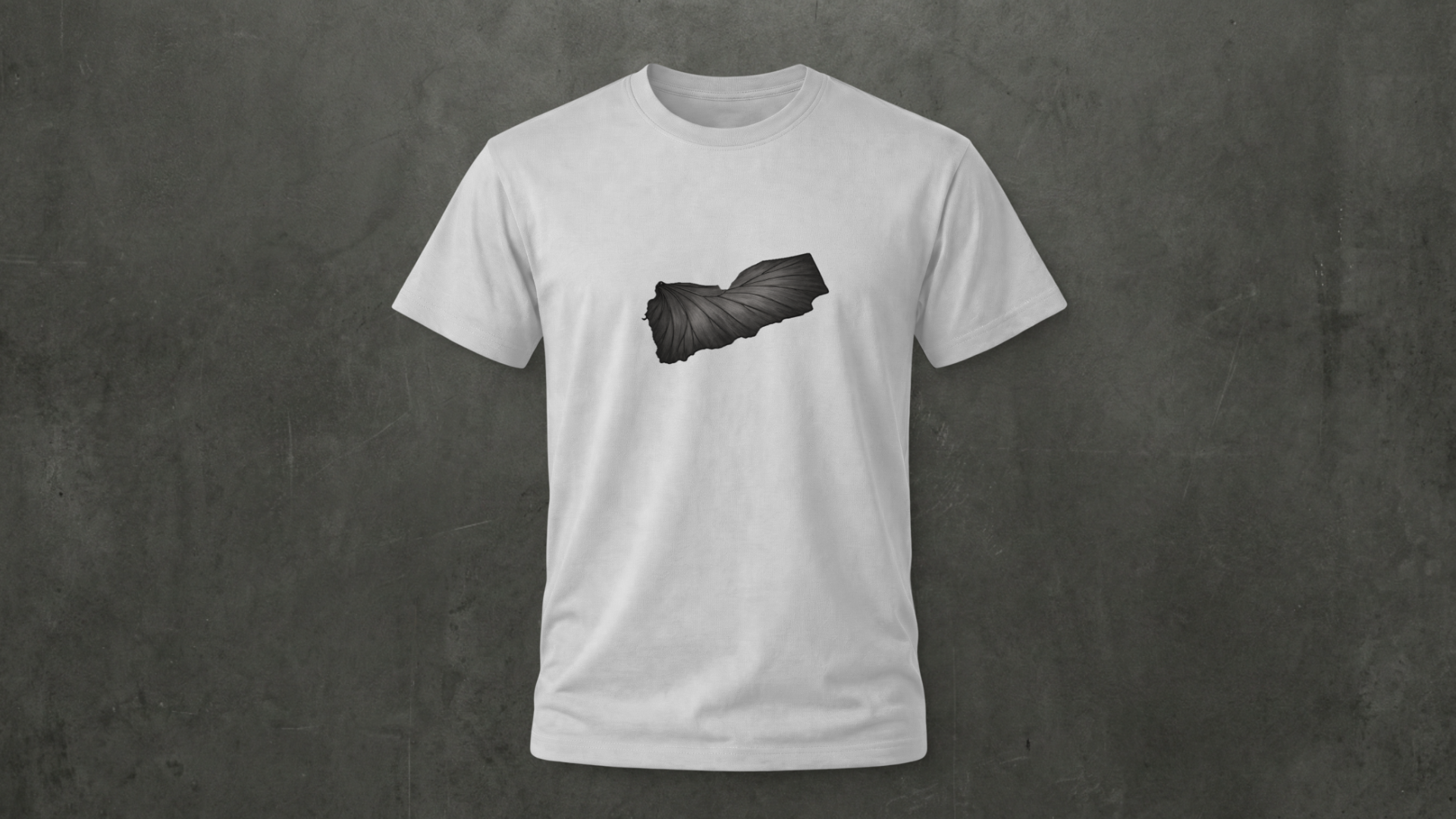 Yemen Map Wing Tee (White) – 100% Cotton