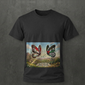 Yemen & Palestine Unity Butterfly– 100% Cotton