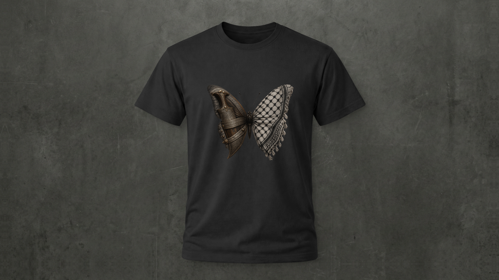 Yemestine Butterfly Tee- 100% Cotton
