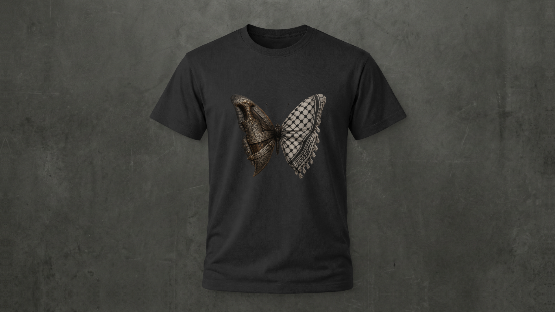 Yemestine Butterfly Tee- 100% Cotton