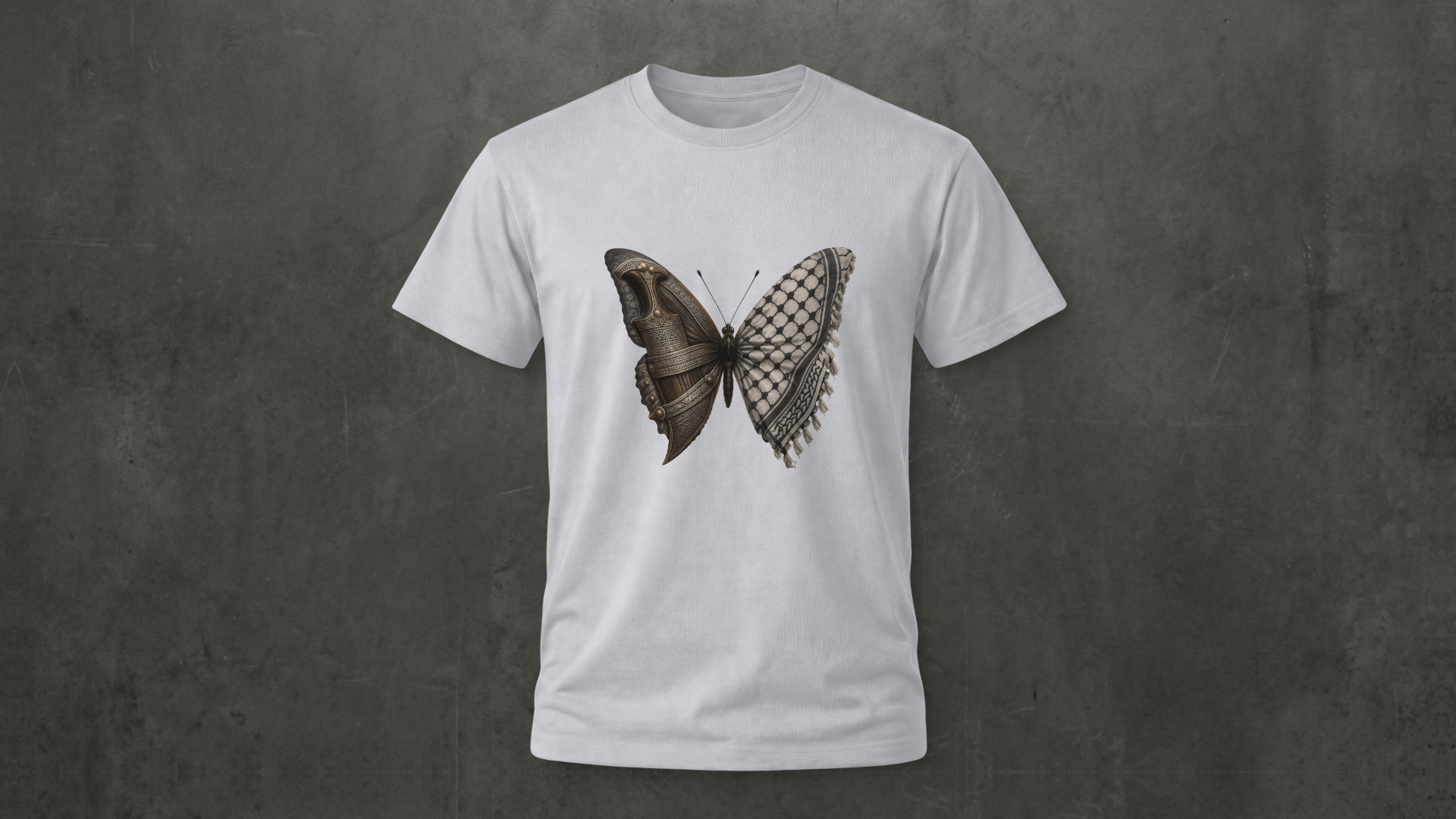 Yemestine Butterfly Tee- 100% Cotton